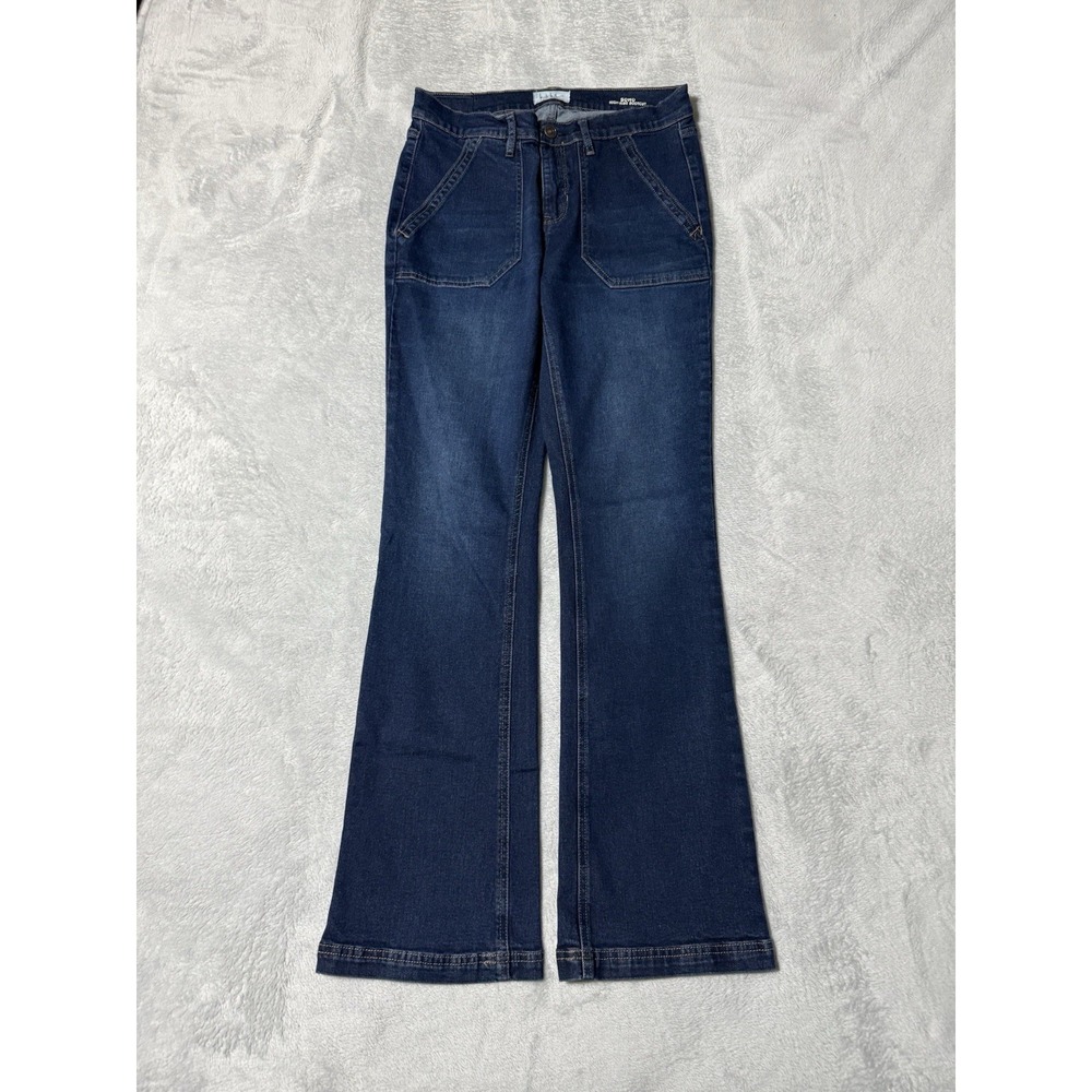 Nicole Miller Jeans Womens 6 Soho High Rise Bootcut Blue Denim 28x30‎